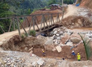 Proyek Jalan Nasional di Mamasa, Arif: Kita Dilarang Konsultan Jika Ada Airnya