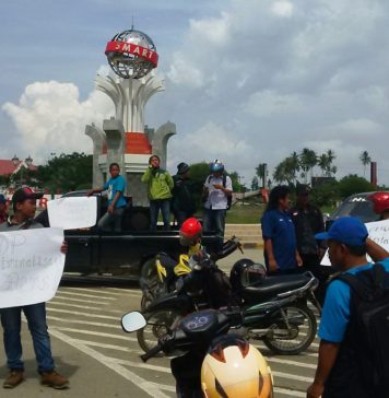 Wartawan di Pasangkayu Turun ke Jalan