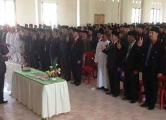 Pengukuhan Pejabat Eselon di Mamasa