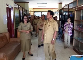 Bupati RB Inspeksi ASN di Sejumlah SKPD