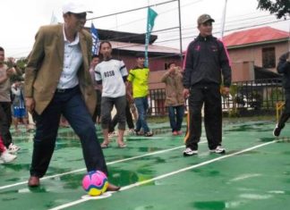 Tendangan di Tengah Wabub Bongga