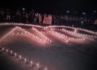 Aksi Solidaritas Warga Mamasa untuk Ahok