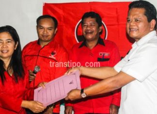 Ramlan – Marthinus Daftar di PDIP Pada Hari yang Sama