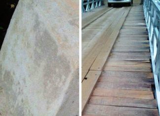 Pekerjaan Jembatan Tedong-Tedong 1 M Lebih Disorot Warga