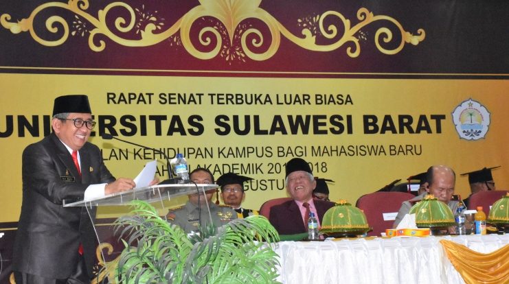 ABM Hadiri Rapat Senat Terbuka Luar Biasa Unsulbar