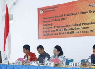 Giat KPU Mamasa Jelang Pilkada Serentak 2018