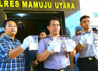 Polres Matra Ringkus Kurir Sabu Senilai Rp 300 Juta