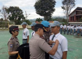 Polres Mamasa Launching Pembentukan Polisi Pelajar Sebagai Duta Kamtibmas