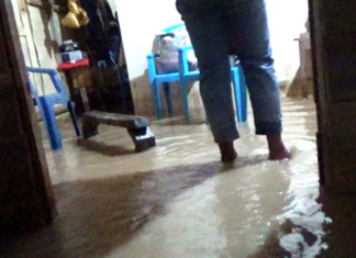 Akibat Hujan Deras, Puluhan Rumah Warga di Mamasa Terendam Banjir