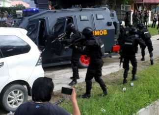 Jelang Pilkada, Polres Mamasa Gelar Simulasi Sispamkota