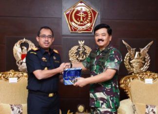 Panglima TNI Terima Audiensi Dirjen Bea dan Cukai