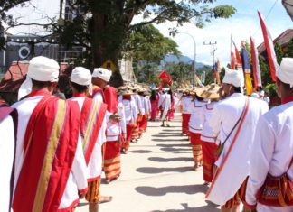 Karnaval Budaya Meriahkan HUT Mamasa ke-16