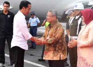 Presiden Tinggalkan Sorong Menuju Semarang