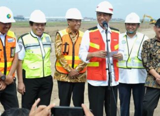 Presiden Tinjau Pembangunan Runway dan Arus Balik di Soekarno-Hatta