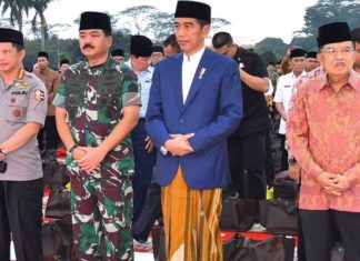 Tunjangan Kinerja TNI-Polri Naik 70 Persen, Ini Kata Presiden Saat Buka Bersama di Cilangkap