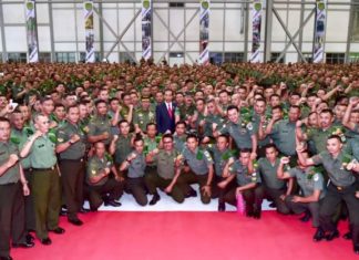 Babinsa Aktif Bangun Desa, Presiden Jokowi Puji Itu