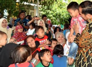 Presiden Jokowi Ajak Presiden Bank Dunia Blusukan Lihat Penanganan Stunting di Bogor