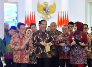 Pagi, 23 Bupati Diterima Presiden Jokowi di Istana Bogor