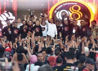 Presiden Jokowi Kaji Usulan Jadikan Korban ’98 Sebagai Pahlawan Nasional