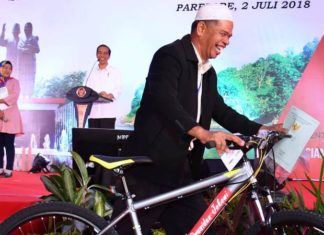 Kunjungan Kerja ke Sulsel, Presiden Resmikan PLTB Sidrap