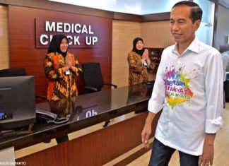 Pemeriksaan Kesehatan Joko Widodo – KH Ma’ruf Amin