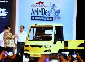 Presiden Luncurkan Kendaraan Pedesaan Karya Anak Bangsa
