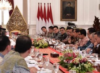 Presiden Paparkan Kebijakan Ekonomi di Hadapan Pengusaha