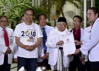 ‘Wawancara Khusus’ Jokowi dan Kiai Ma’ruf