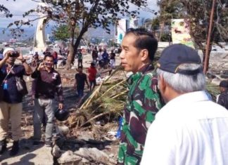 Tiba di Palu, Presiden Langsung Pimpin Ratas