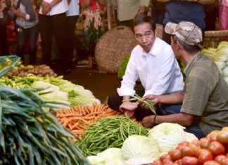 Blusukan ke Pasar Bogor, Presiden Ingin Pastikan Harga Stabil
