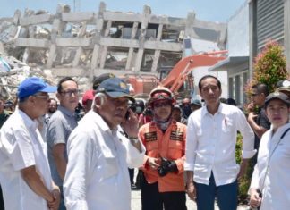 Presiden Tinjau Hotel Roa-Roa dan Kabupaten Donggala