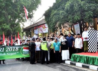 Presiden Jokowi Ajak Para Pemuda Bergandeng Tangan Majukan Indonesia