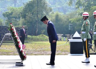 Dari Bandung, Presiden Jokowi Mengenang Pertempuran 10 November 1945 di Surabaya
