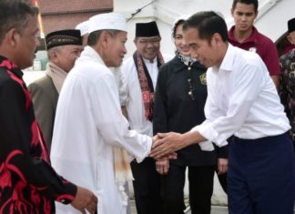 Presiden Tinjau Kawasan Banten Lama