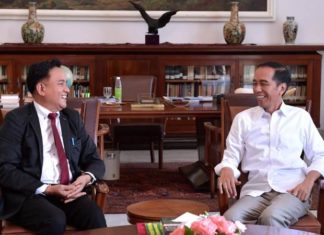 Bertemu Yusril, Presiden Jokowi Bahas Ketatanegaraan