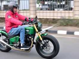 Naik Motor, Presiden Jokowi Blusukan ke Pasar Anyar di Tangerang