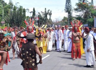 Presiden Jokowi Hadiri Festival Lovely December Tana Toraja