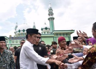 Presiden Jokowi Sosialisasikan Prioritas Penggunaan Dana Desa 2019 di Jatim