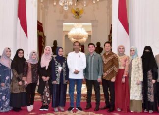 Bertemu Pendiri HIJUP, Presiden Dengar Perkembangan Fesyen Muslim