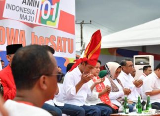 Gowa Bersatu Sambut Jokowi