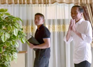 Presiden Ajak Keluarga Santap Siang di Akhir Pekan