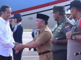 Tinggalkan Balikpapan, Presiden Menuju Palangkaraya Tinjau Lokasi Calon Ibu Kota