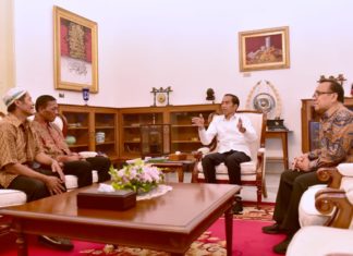 Bertemu Presiden Jokowi, Pemilik Warung yang Dijarah Akan Kembali Berdagang