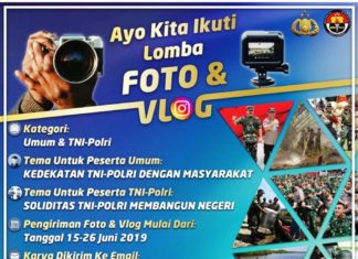 Ayo Menangkan Hadiah Ratusan Juta, Lomba Foto dan Vlog Mabes Polri