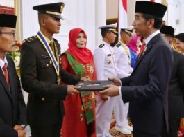 Lantik Perwira TNI-Polri, Presiden Jokowi: Prajurit Harus Ikuti Perkembangan Zaman Dalam Hadapi Tantangan Global