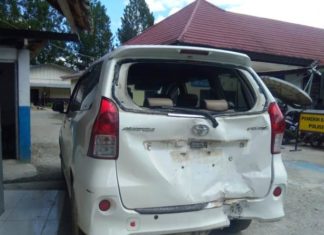 Kecelakaan di Jalan Poros Mamasa, Satu Orang Terluka