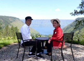 Jokowi dan Iriana Terkesan dengan Kawasan Wisata The Kaldera di Toba Samosir