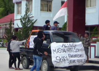 Proyek Pekerjaan Jalan Amburadul, Aliansi Masyarakat Sespa Datangi Kejaksaan dan DPRD Mamasa