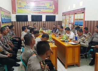 Tim Wasrik Itwasda Polda Sulbar Sambangi Polres Mamasa