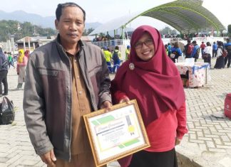 Kecamatan Mehalaan Dapat Piagam Penghargaan Berkat Jamban Sehat